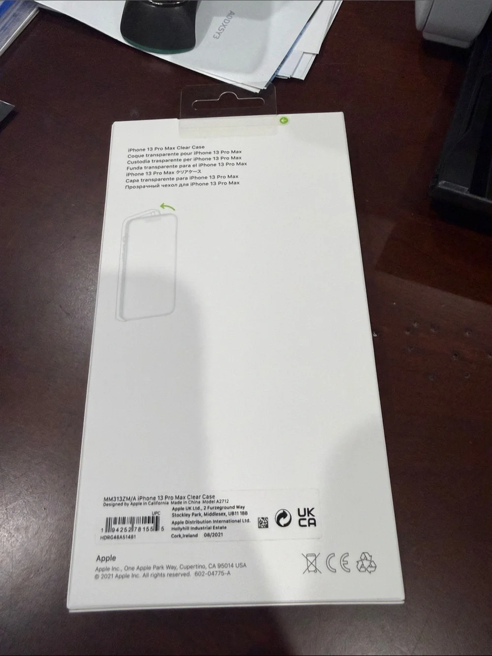 Apple iPhone 13 Pro Max Clear MagSafe Case - Clear